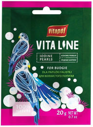 Produktbild von VITAPOL Vitaline mit Jod Nahrungsergänzung für Wellensittiche 20 g - 20 g