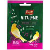 Produktbild von VITAPOL Vitaline sing sing Aufbaufutter für Vögel ohne tierisches Protein 20 g - 20 g