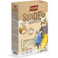 Produktbild von VITAPOL Vogelsand mit Schalen für Vögel und Papageien 1,5kg - 1,5 kg