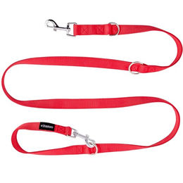 vitazoo Hundeschleppleine aus Nylon in Rot mit 2m Gesamtlänge - 2 m – Bild 1 von 6