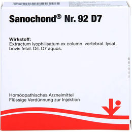 vitOrgan SANOCHOND Nr.92 D 7 Ampullen à 10 ml – Bild 1 von 1