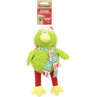 Produktbild von Viviana Flamingo Hundespielzeug aus Plüsch mit Quietscher Grün