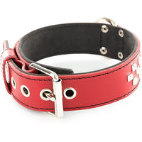 Produktbild von Vivog Clou Hundehalsband aus Leder in Rot 45/60 cm