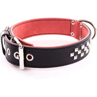 Produktbild von Vivog Clou Hundehalsband aus Leder in Schwarz 45/60 cm