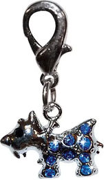 Vivog Hundemedaillon Terrier mit Strass – Bild 1 von 1
