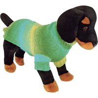 Produktbild von Vivog Hundepulver Bonbon bunt grün für den Winter