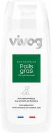 Produktbild von Vivog Shampoo für Hunde bei fettigem Fell 200 ml