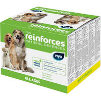 Produktbild von Viyo Reinforces Natural Defences Flüssignahrung für Hunde zur Unterstützung von Immunsystem und Verdauung 30 x 30 ml