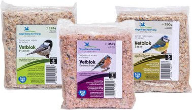Vogelbescherming Energieblock Insekten für Wildvögel zur Winterfütterung – Bild 1 von 2