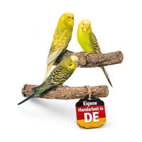 Produktbild von Vogelgaleria 2er Set Korksitzstangen 20cm für Wellensittiche zur Krallenpflege und zum Knabbern