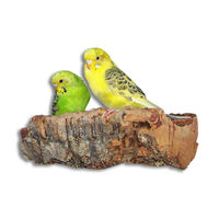 Produktbild von Vogelgaleria 5-teiliges Kork Spielzeug Set für Wellensittiche und Nymphensittiche mit Knabber- und Schredderspielzeug