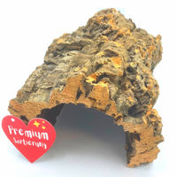 Produktbild von Vogelgaleria Korktunnel 30cm aus natürlicher Korkrinde für Kleintiere und Reptilien