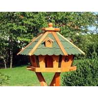 Produktbild von Vogelhaus Typ 24 XXL in Grün aus Holz ohne Ständer