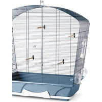 Produktbild von Vogelkäfig Evelyne 5 aus Metall in Grau Blaugrau