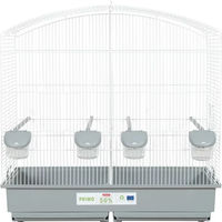 Produktbild von Vogelkäfig Zolux Primo Cati für Hausvögel aus Kunststoff in Grau-Weiß