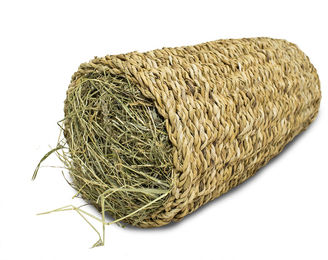 Vogelsberger Wachtelzucht Gras Tunnel aus Heu für Wachteln Kaninchen Hühner und Enten groß - 700 g – Bild 1 von 2