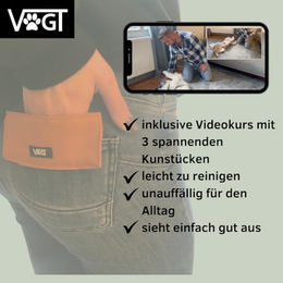 Produktbild von VOGT Futterbeutel Taschenschoner Grün