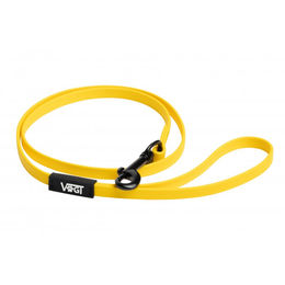 Vogt Hunde Führleine aus Biothane Gelb waterproof 1m - 1 m – Bild 1 von 2