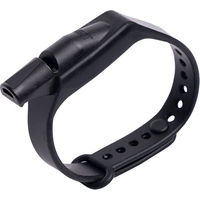 Produktbild von VOGT Hundepfeife Schwarz als Armbandpfeife aus Kunststoff für das Hundetraining