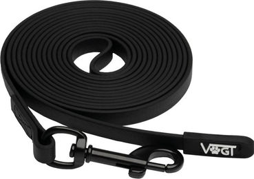 Produktbild von VOGT Schleppleine aus Biothane Schwarz 300cm waterproof - 3 m