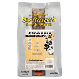 Vollmer's Crossis Light Hundefutter Adult Geflügel und Fisch zur Gewichtsreduktion Hypoallergen 5 kg - 5 kg – Bild 1 von 2