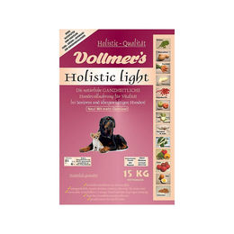 Produktbild von Vollmer's Holistic Light Hundefutter für Senior Hunde zur Gewichtsreduktion 1kg