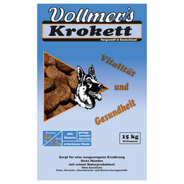 Vollmer´s Hundefutter Geflügel Krokett Vollnahrung für alle Größen 5 kg - 5 kg – Bild 1 von 5