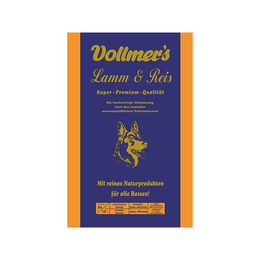Produktbild von Vollmer's Hundefutter Lamm und Geflügel glutenfrei 1kg