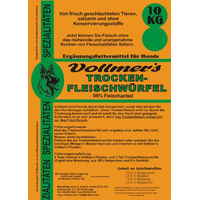 Produktbild von Vollmer's Hundefutter Trockenfleischwürfel Rind Adult 25 kg - 25 kg