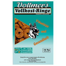 Vollmer's Hundefutter Vollkost-Ringe Geflügel Adult 15 kg - 2 x 7,5 kg – Bild 1 von 3
