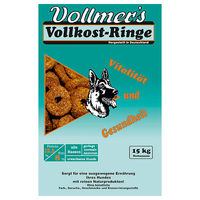 Produktbild von Vollmer's Hundefutter Vollkost-Ringe Geflügel Adult 15 kg - 2 x 7,5 kg