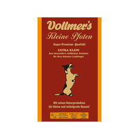 Produktbild von Vollmer's Kleine Pfoten Light Katzenfutter mit Geflügel, Fisch und Lachs zur Gewichtskontrolle für kleine Katzen 1kg