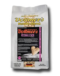 Vollmer's Reisbällchen Leckerli zur Gewichtsreduktion und Unterstützung der Verdauung 800g - 800 g – Bild 1 von 3