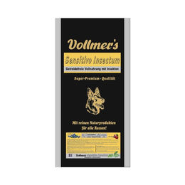 Produktbild von Vollmer's Sensitivo Insectum Hypoallergenes Hundefutter mit Insekten und Geflügel 12,5kg