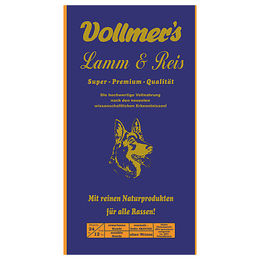 Vollmers Hundefutter Lamm Hypoallergen Sensitive 15 kg - 15 kg – Bild 1 von 2