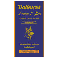 Produktbild von Vollmers Hundefutter Lamm Hypoallergen Sensitive 15 kg - 15 kg