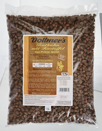 Vollmers Hundetrockenfutter Truthahn mit Kartoffel ohne Konservierungsstoffe 5 kg - 5 kg – Bild 1 von 4