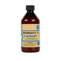 Produktbild von Vollmers Lachsöl 300ml Haut-Fell-Supplement für Hunde - 300 ml