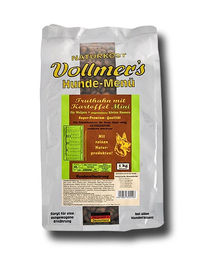 Vollmers Truthahn mit Kartoffel Mini Getreidefreies Hundefutter für Welpen und kleine Rassen 1 kg - 1 kg – Bild 1 von 4
