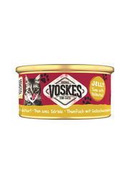 Voskes Hundefutter Adult Stückchen in Gelee mit Thunfisch und Makrele 8x85g – Bild 1 von 1