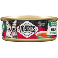 Produktbild von Voskes Katzen Nassfutter Suppe mit Rind und Huhn getreidefrei 50 g