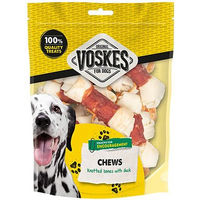 Produktbild von Voskes Kauknoten mit Ente 12 Stück Kausnack für Hunde
