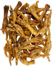 Voskes Naturkauartikel Hähnchenschenkel Monoprotein 500 g – Bild 1 von 2