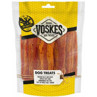 Produktbild von Voskes Trockenfleisch Hühnerfilets mit Fisch Monoprotein 400 g