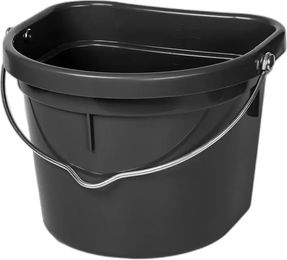 Produktbild von Vplast Futtereimer aus Kunststoff in Schwarz