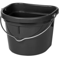 Produktbild von Vplast Futtereimer aus Kunststoff in Schwarz