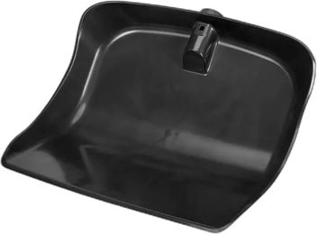 Produktbild von Vplast Schaufel ohne Stiel aus Kunststoff in Schwarz