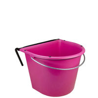 Produktbild von Vplast Turniertrog Futtertrog aus Kunststoff 15 Liter Rosa mit Einhängehaken