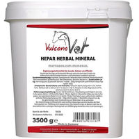 Produktbild von VulcanoVet Hepar Herbal Mineral Nahrungsergänzung Pulver für Leber und Nieren 1000g