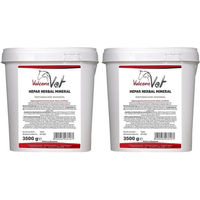 Produktbild von VulcanoVet Hepar Herbal Mineral Nahrungsergänzung Pulver für Leber und Nieren